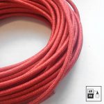 fil-electrique-recouvert-lin-colore-rouge-brillant-3