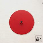 plafonnier-moderne-port-simple-rouge