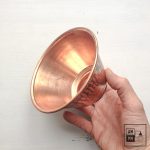 moyen-abat-jour-cône-vintage-métal-biseauté-cuivre-1
