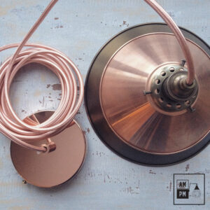 Lampe suspendue rustique en cuivre | A1S01