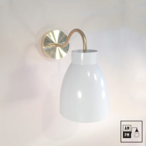 lampe-murale-klimt-collection-mid-century-laiton-dome-biseaute-A3K11 lampe-murale-klimt-collection-mid-century-laiton-dome-biseaute-A3K11